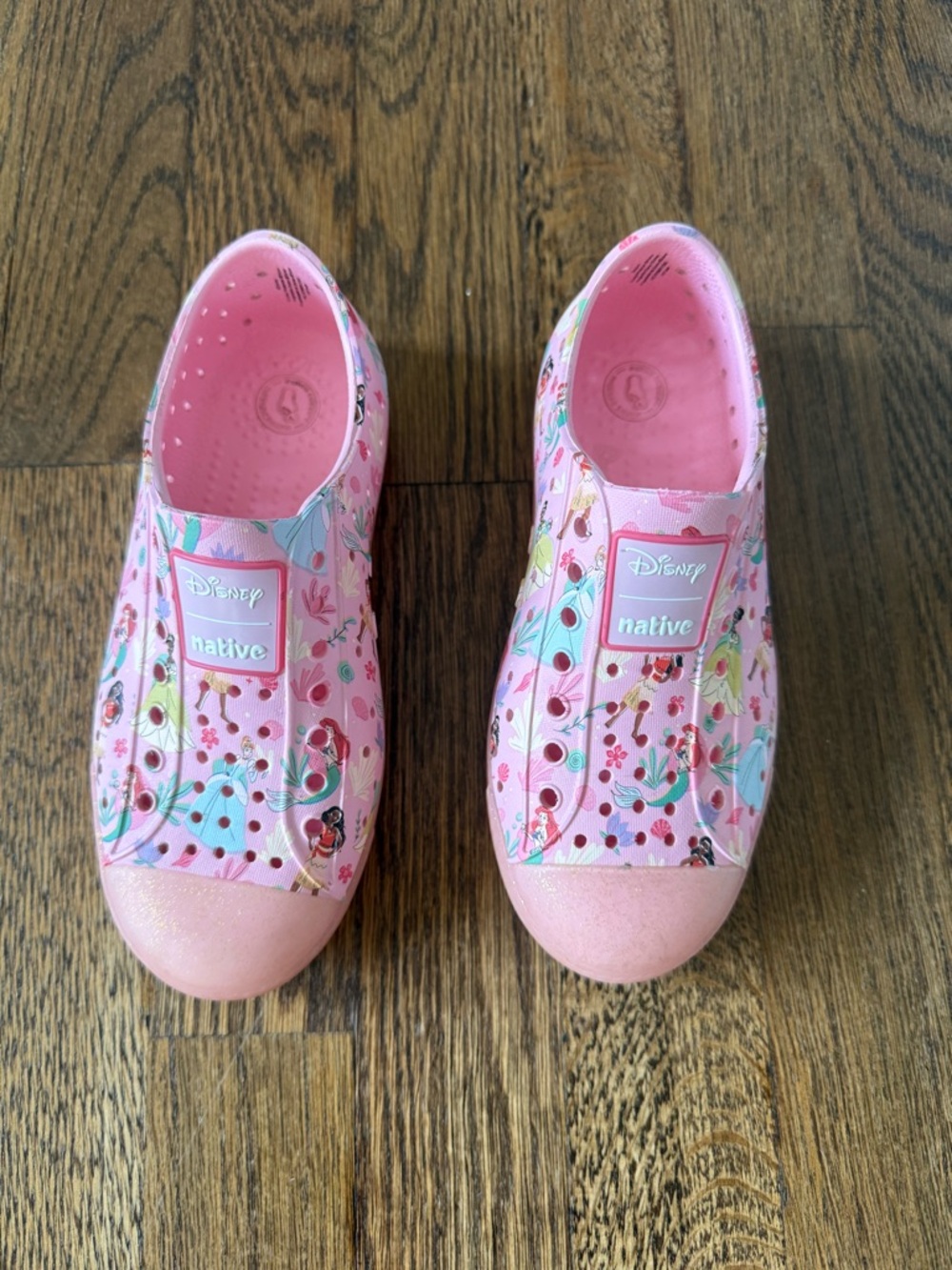 Disney Princess Shoes for Kids by Native Shoes, size 12 great condition